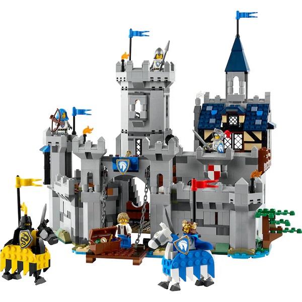 Lego Creator. Castel medieval cu cai si cavaleri