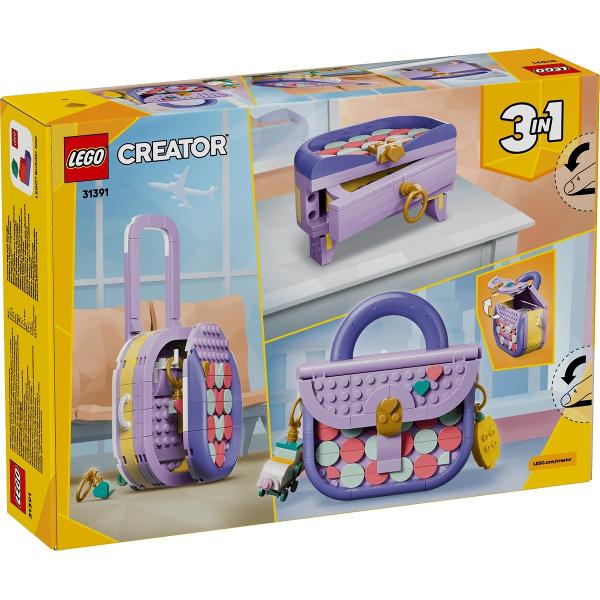 Lego Creator 3 in 1: Geanta artistica si moderna cu depozitare