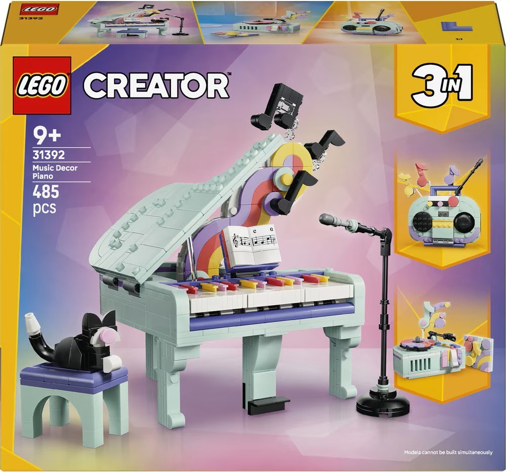Imaginea produsului 'Lego Creator 3 în 1: Pian decorativ cu o pisică'
