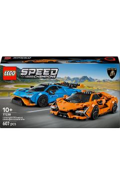 Imaginea produsului 'Lego Speed Champions. Lamborghini Revuelto și Huracán STO'