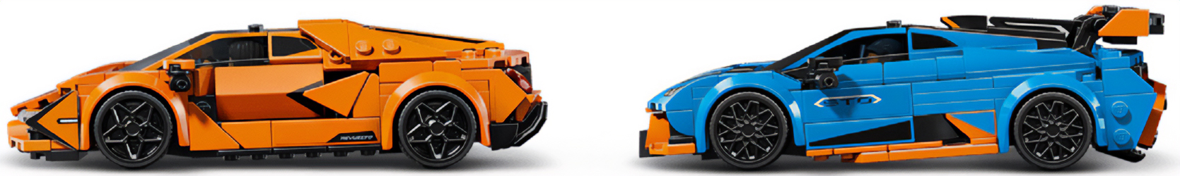 Imaginea produsului 'Lego Speed Champions. Lamborghini Revuelto și Huracán STO'