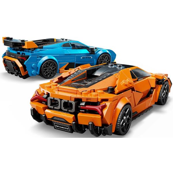 Lego Speed Champions. Lamborghini Revuelto si Huracan STO