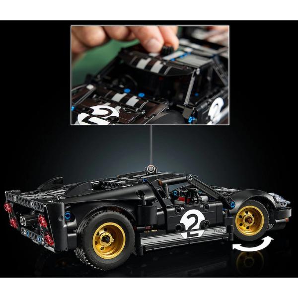 Lego Technic. Masina de curse 1966 Ford GT40 MK II