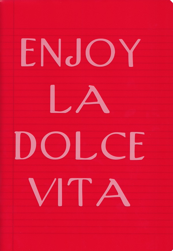 Imaginea produsului 'Caiet dictando A4 60 file. Enjoy la dolce vita'