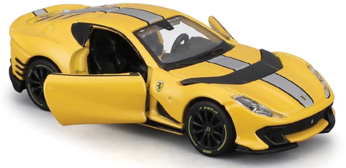Imaginea produsului 'Mașinuță metalică Speed Icons: Ferrari 812 Competizione galben'