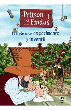 Coperta cărții 'Pettson și Findus. Primele mele experimente și invenții - Karibu'