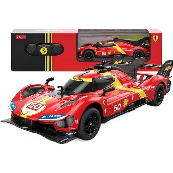 Masina cu telecomanda. Ferrari 499p rosu