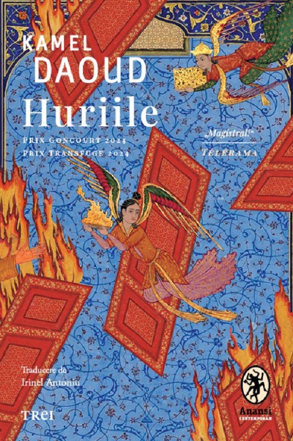 Coperta cărții 'Huriile - Kamel Daoud'