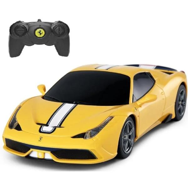 Masina cu telecomanda: Ferrari 458 Speciale A. Galben