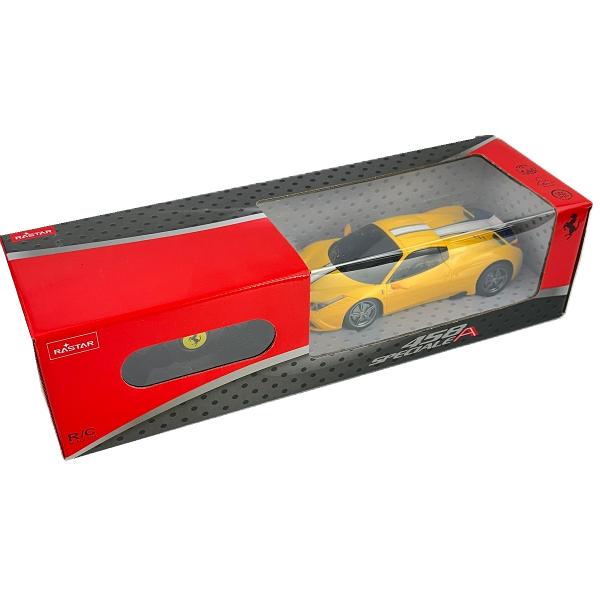 Masina cu telecomanda: Ferrari 458 Speciale A. Galben