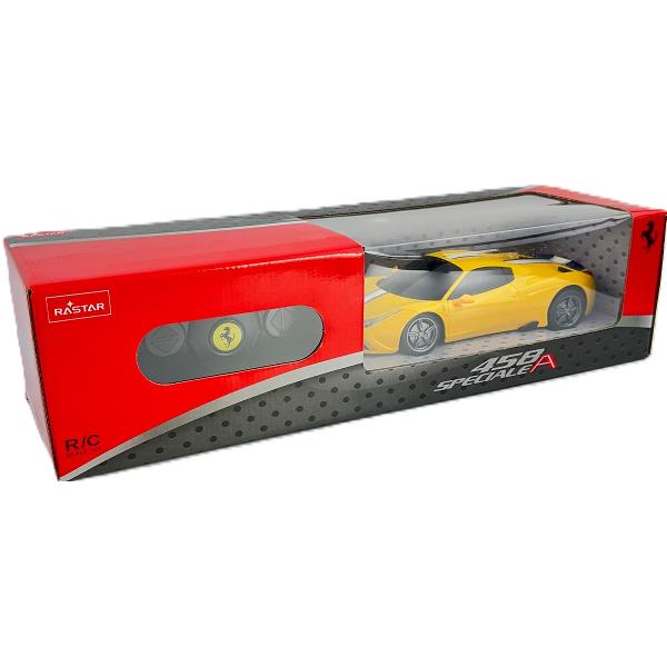 Masina cu telecomanda: Ferrari 458 Speciale A. Galben
