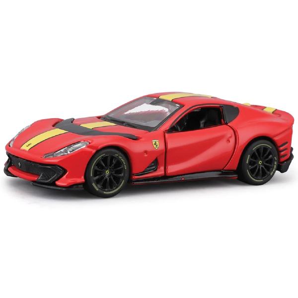 Masinuta metalica Speed Icons: Ferrari 812 Competizione rosu