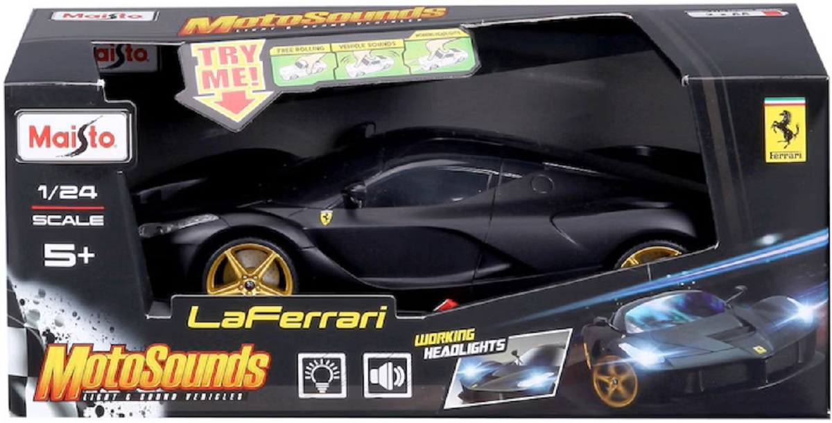 Imaginea produsului 'Mașinuță cu sunete și lumini: Ferrari LaFerrari'