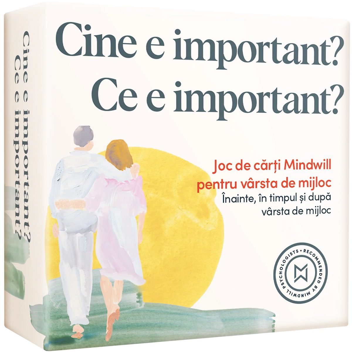 Imaginea produsului 'Joc de cărți Mindwill pentru publicul matur: Cine e important? Ce e important?'