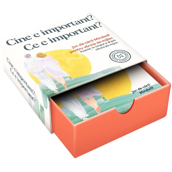 Joc de carti Mindwill pentru publicul matur: Cine e important? Ce e important?