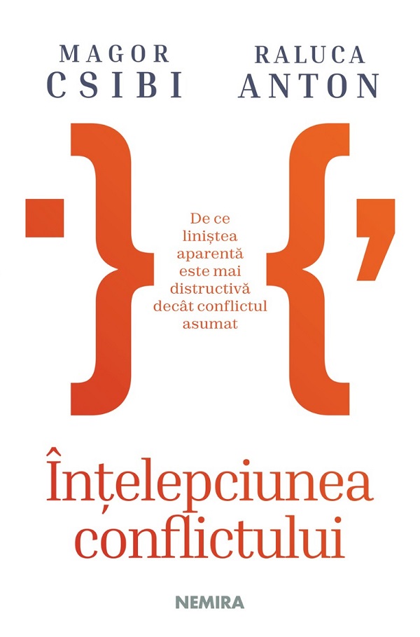 Înțelepciunea conflictului de Magor Csibi - Coperta cărții