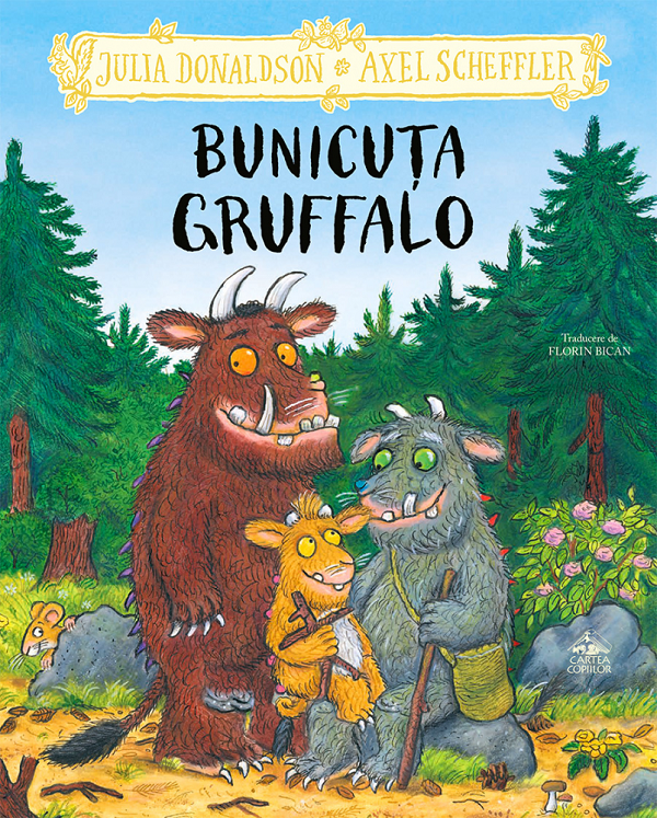 Coperta cărții 'Bunicuța Gruffalo - Julia Donaldson'