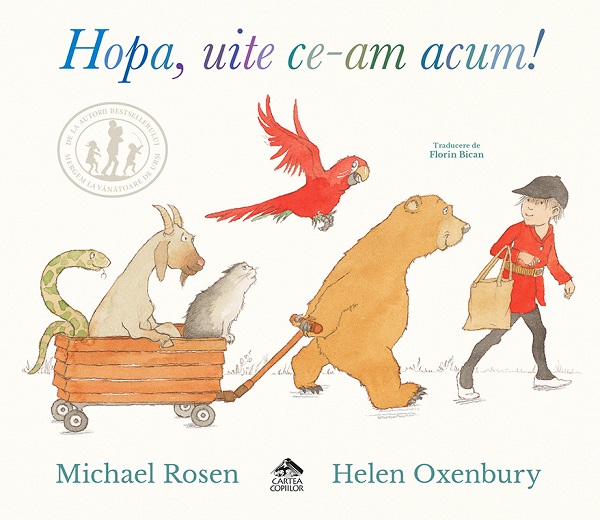 Coperta cărții 'Hopa, uite ce-am acum! - Michael Rosen'