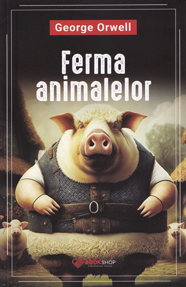 Coperta cărții 'Pachet 2 cărți: Ferma animalelor + O mie nouă sute optzeci - George Orwell'