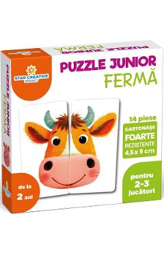 Imaginea produsului 'Puzzle Junior: Fermă'
