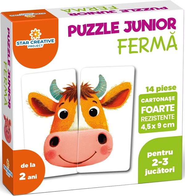 Imaginea produsului 'Puzzle Junior: Fermă'