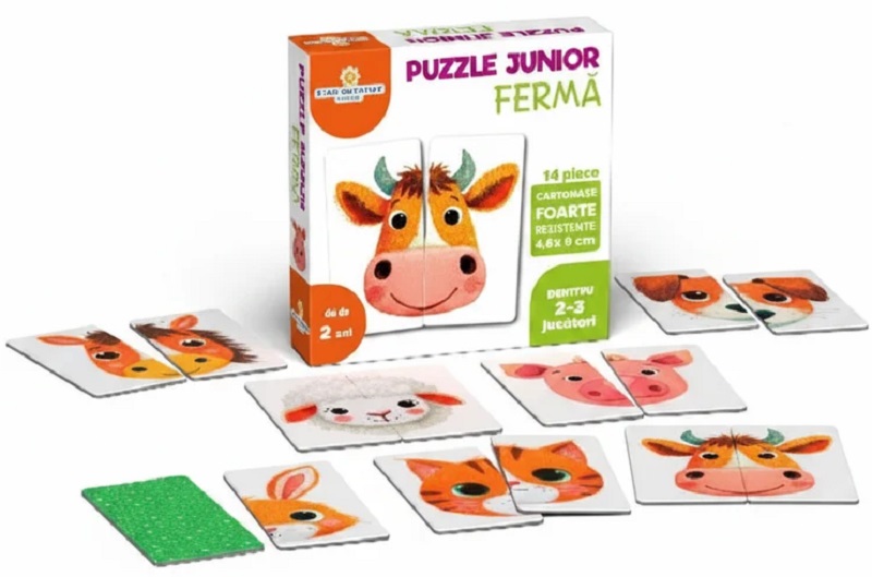Imaginea produsului 'Puzzle Junior: Fermă'