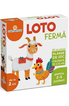 Imaginea produsului 'Joc educativ: Loto fermă'