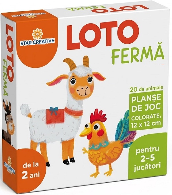 Imaginea produsului 'Joc educativ: Loto fermă'