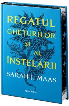 Coperta cărții 'Regatul ghețurilor și al înstelării. Seria Acotar Vol.4 Ed. Cartonată - Sarah J. Maas'