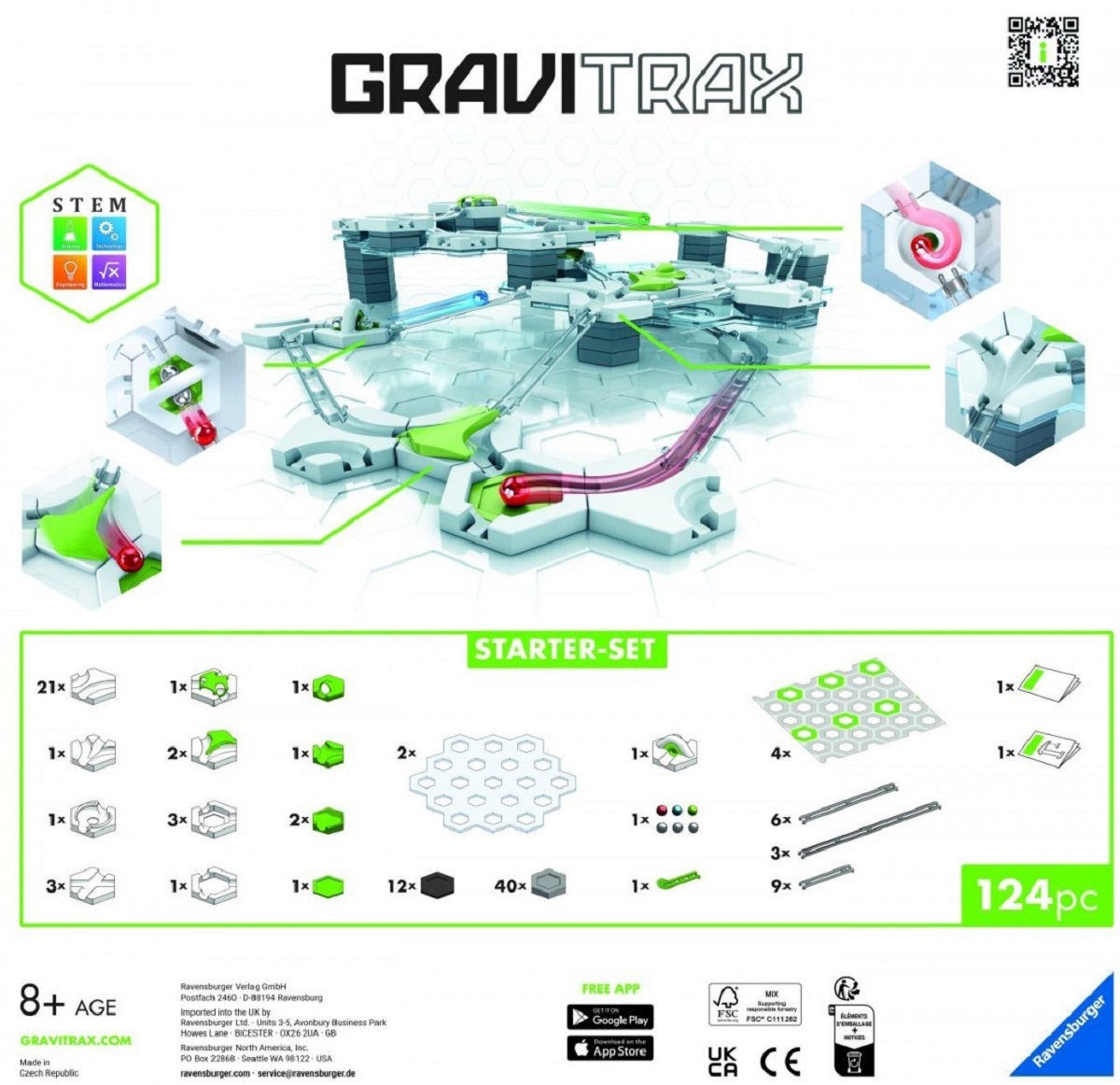 Imaginea produsului 'Joc de construcție GraviTrax. Starter Set'