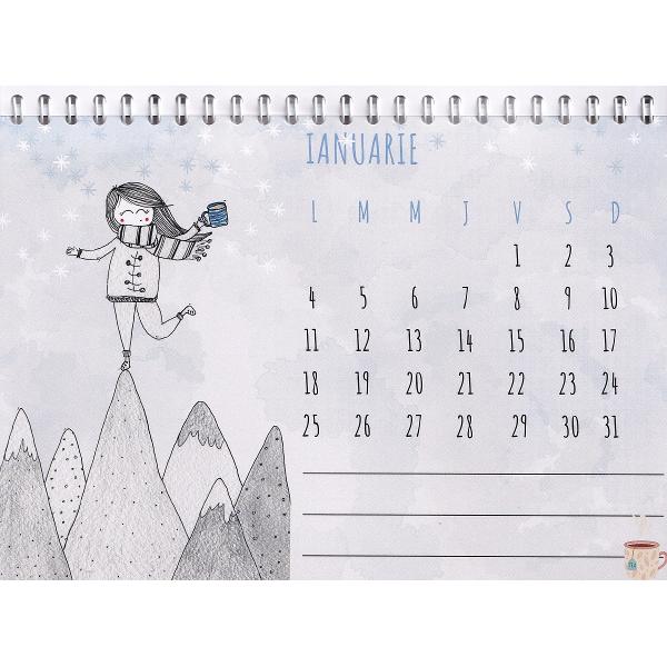 Calendar de birou 2027: O Margica