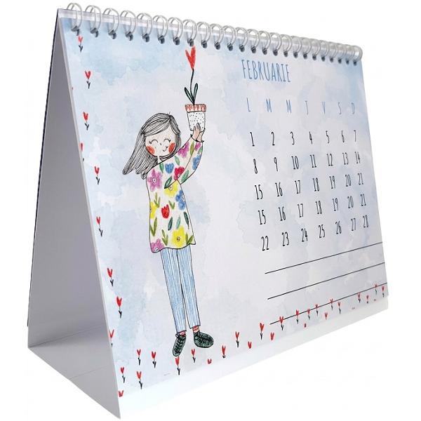 Calendar de birou 2027: O Margica
