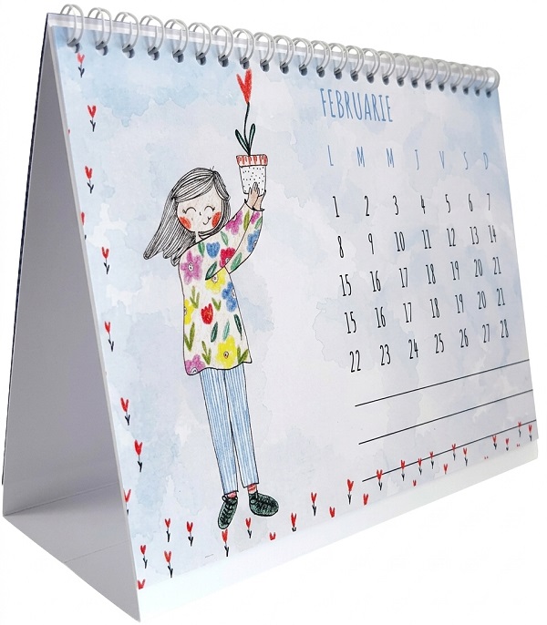 Imaginea produsului 'Calendar de birou 2027: O Mărgică'