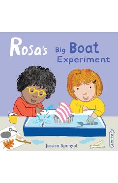 Coperta cărții 'Rosa's Big Boat Experiment - Jessica Spanyol'