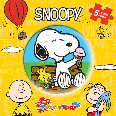 Coperta cărții 'Peanuts Snoopy My First Puzzle Book -'