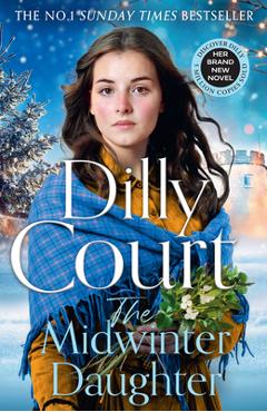 Coperta cărții 'The Midwinter Daughter - Dilly Court'