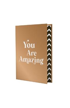 Coperta cărții 'You Are Amazing: Quotes and Statements to Make You Feel Empowered -'