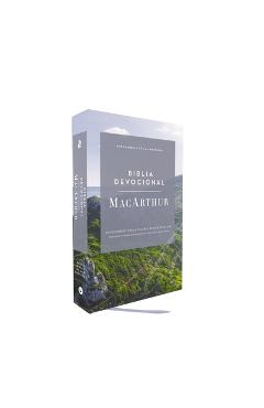Coperta cărții 'Nbla, Biblia Devocional Macarthur, Tapa Dura, Comfort Print -'