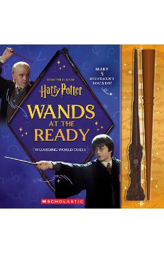 Coperta cărții 'Wands at the Ready (Harry Potter) - Cala Spinner'