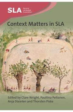 Coperta cărții 'Context Matters in Sla - Clare Wright'