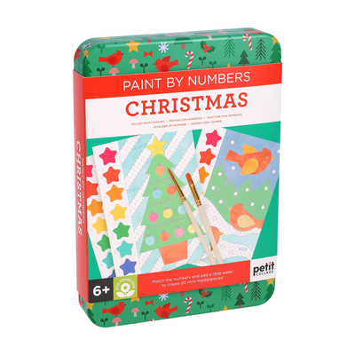 Coperta cărții 'Paint by Numbers: Christmas -'
