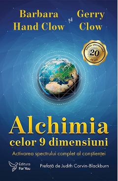 Coperta cărții 'Alchimia celor 9 dimensiuni - Barbara Hand Clow, Gerry Clow'