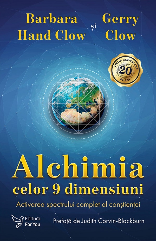 Coperta cărții 'Alchimia celor 9 dimensiuni - Barbara Hand Clow, Gerry Clow'