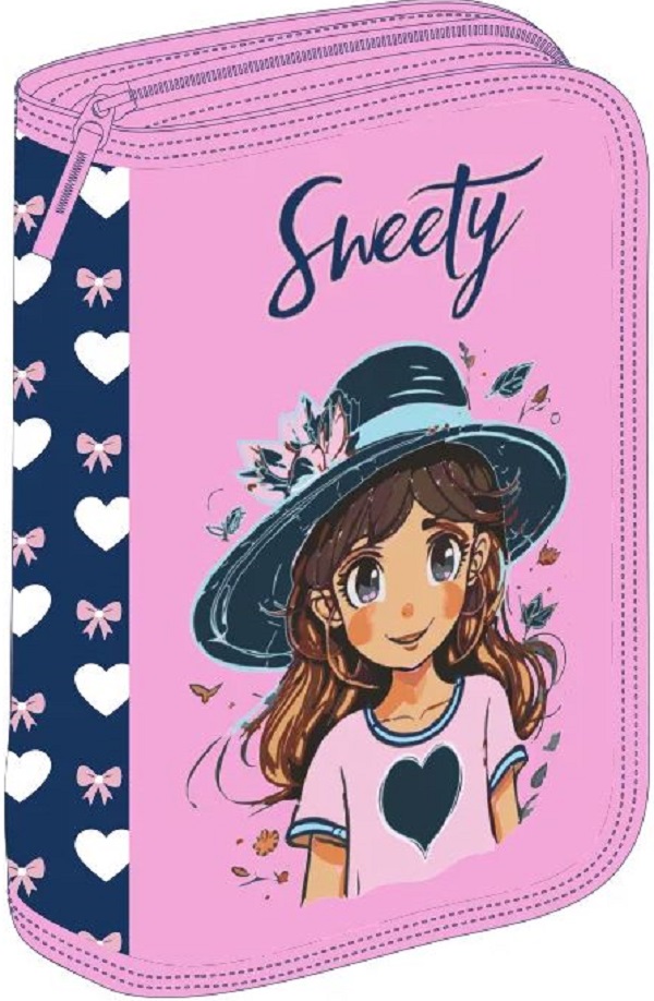 Imaginea produsului 'Penar echipat 23 piese 1 fermoar. Sweety'