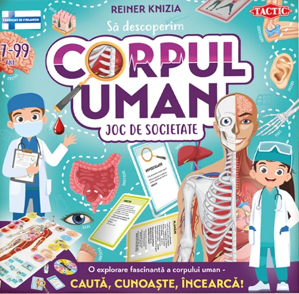 Imaginea produsului 'Joc de societate: Să descoperim corpul uman'