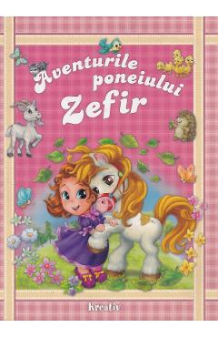 Coperta cărții 'Aventurile Poneiului Zefir'