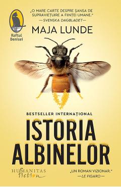 Coperta cărții 'Istoria albinelor - Maja Lunde'