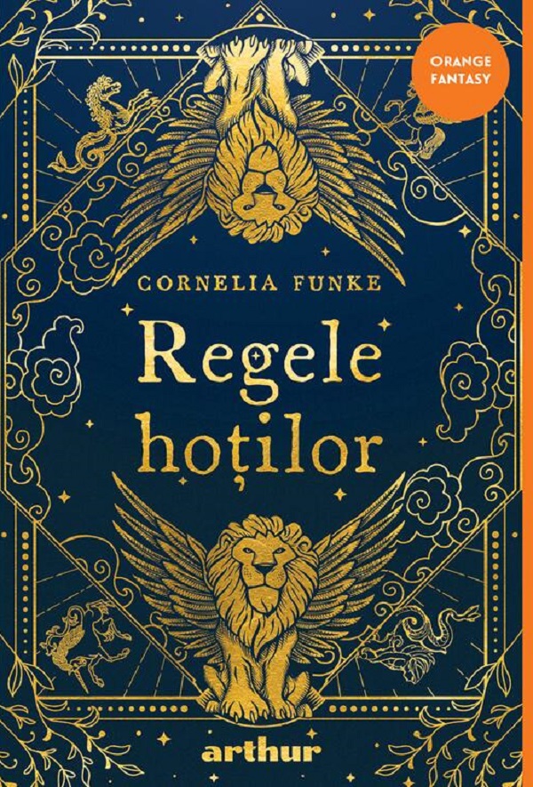 Coperta cărții 'Regele hoților - Cornelia Maria Funke'