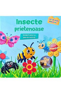 Carte cu piese de construit. Insecte prietenoase