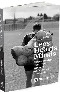 Coperta cărții 'Legs Hearts Minds - Chris Jones'